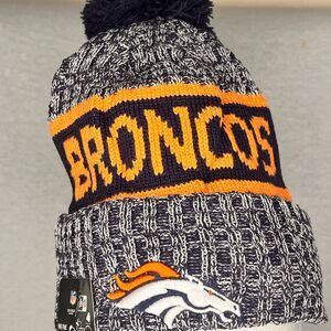 Broncos NFL Denver Broncos Knit Hat - Navy and Orange